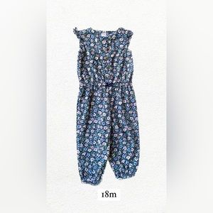 Carters 18m | Floral One Piece w/ Buttons | Summer | Spring | Easter Outfit